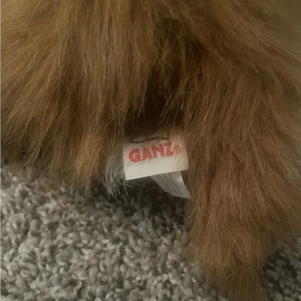 Ganz Webkinz Collie HM149 White Brown Plush 9'' Stuffed Animal Dog No Code‎